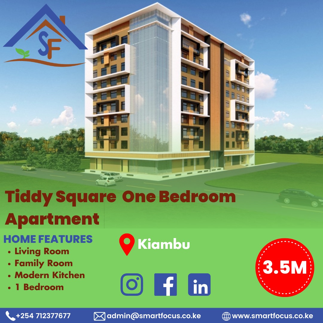 Tiddy Square One Bedroom Apartments for Sale