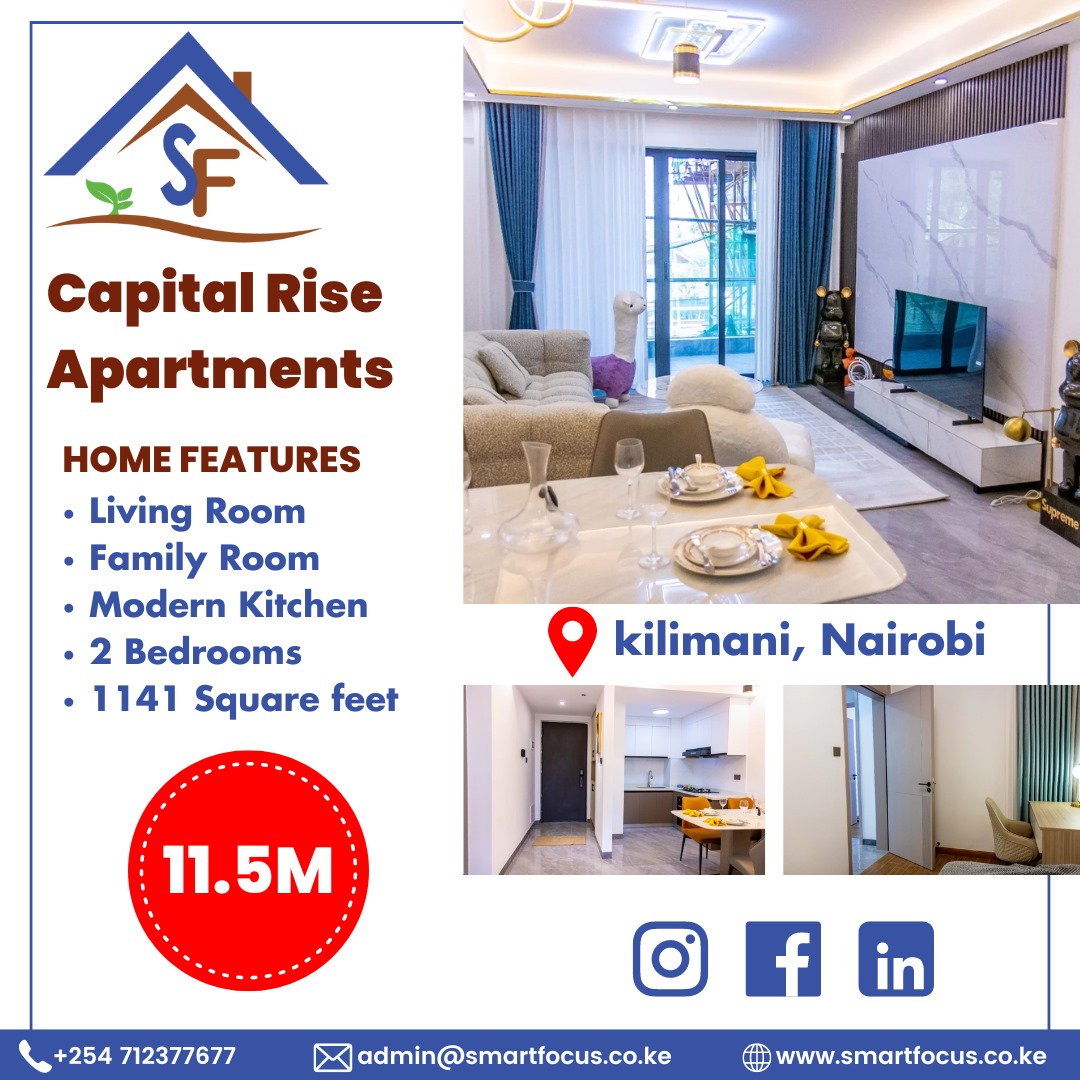Capital Rise Apartments – 2 Bedroom for Sale