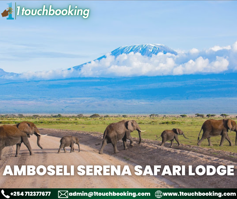 AMBOSELI SERENA SAFARI LODGE.(Kajiado, Ol Tukai)