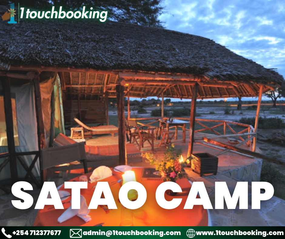 SATAO CAMP. (Taita-Taveta, Tsavo East National Park Voi)