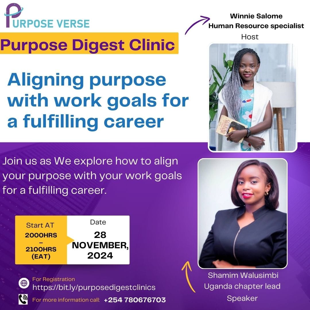 PURPOSE DIGEST CLINIC GRAND -FINALE 2024