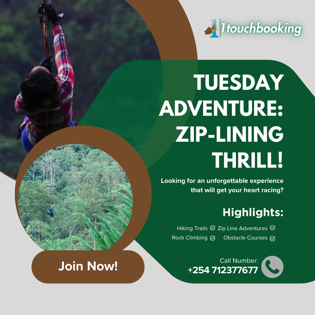 ZIPLINING AT MACHAKOS PEOPLE'S PARK &  A VISIT AT LUKENYA HILLS AND CAVES