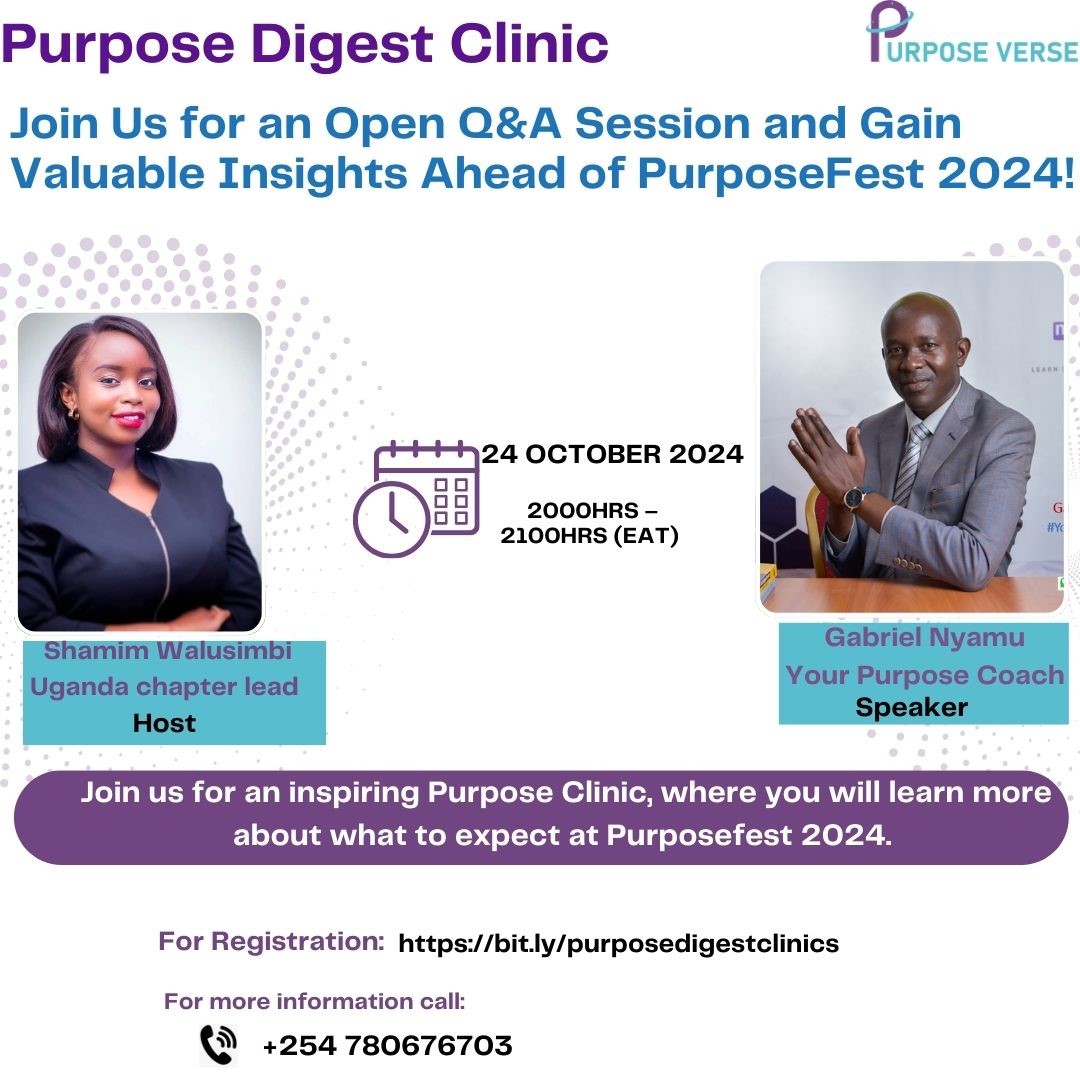 Purpose Digest Clinic